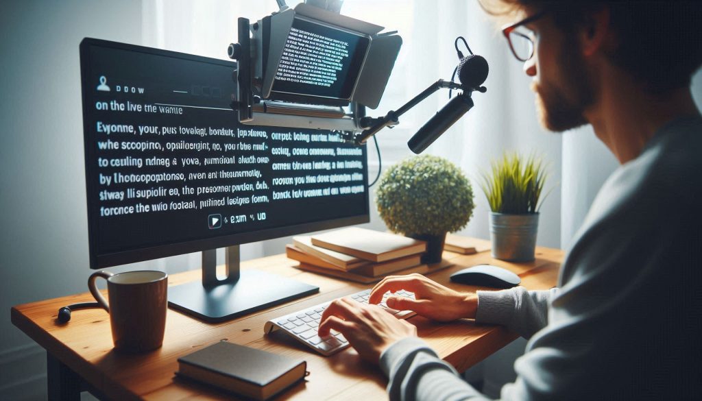 what is teleprompter? How does teleprompter look like?