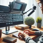 what is teleprompter? How does teleprompter look like?